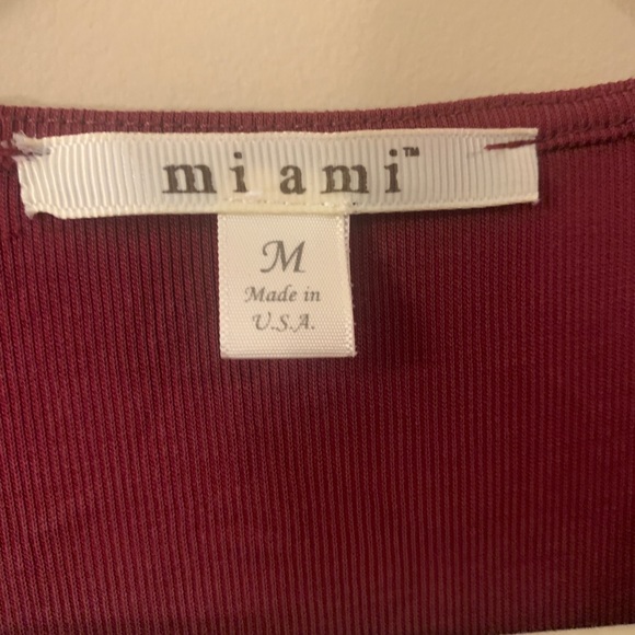 Francescas burgundy tank top - Picture 4 of 5